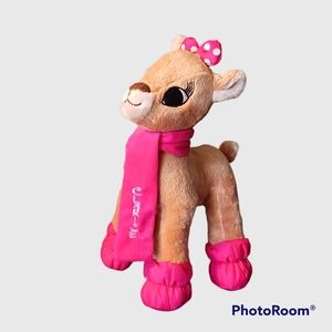 Dandee "Clarice" Rudolph the Red Nose Reindeer Plush 13"